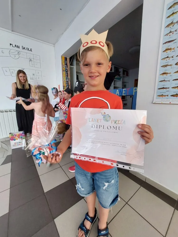 Diploma na kraju godine.