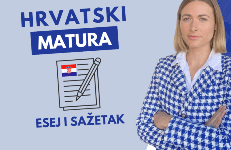 Online tečaj. Matura - hrvatski jezik