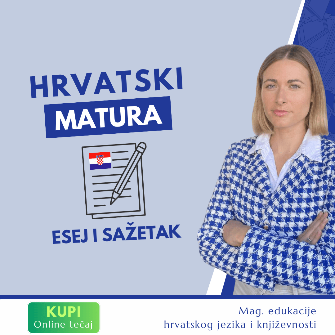 Online tečaj. Matura - hrvatski jezik