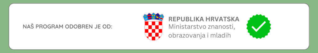 Program Planet priča odobren je od strane Ministarstva znanosti, obrazovanja i mladih Republike Hrvatske