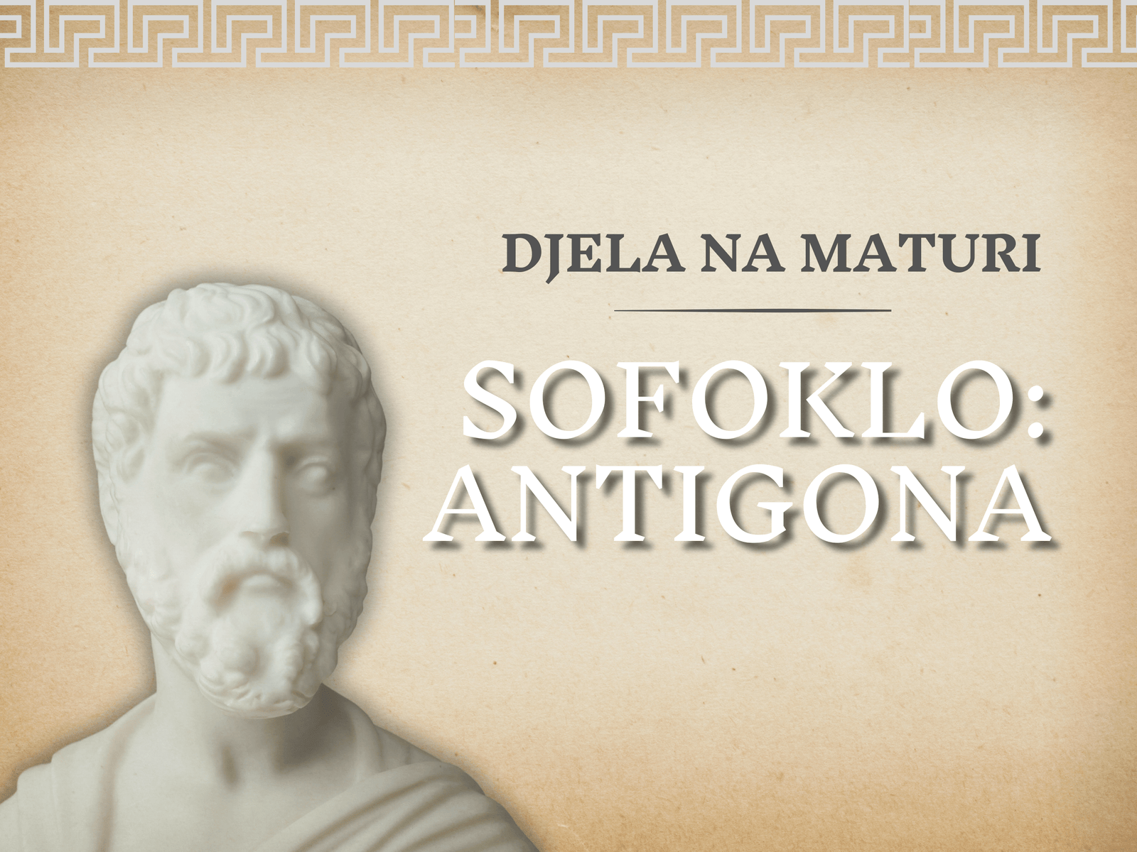 Sofoklo, Antigona. Esej na maturi. Matura hrvatski jezik