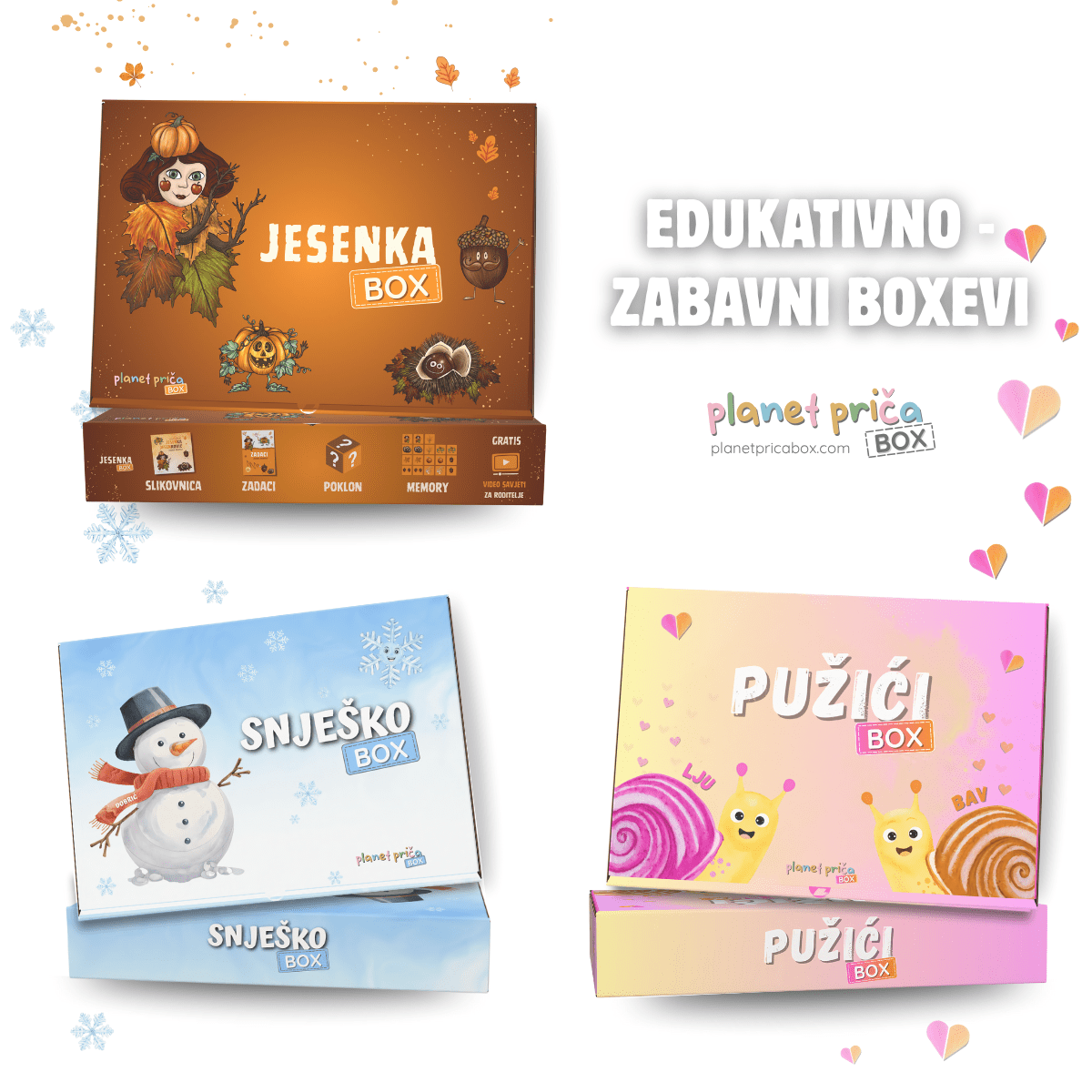 web-shop Planet priča BOX