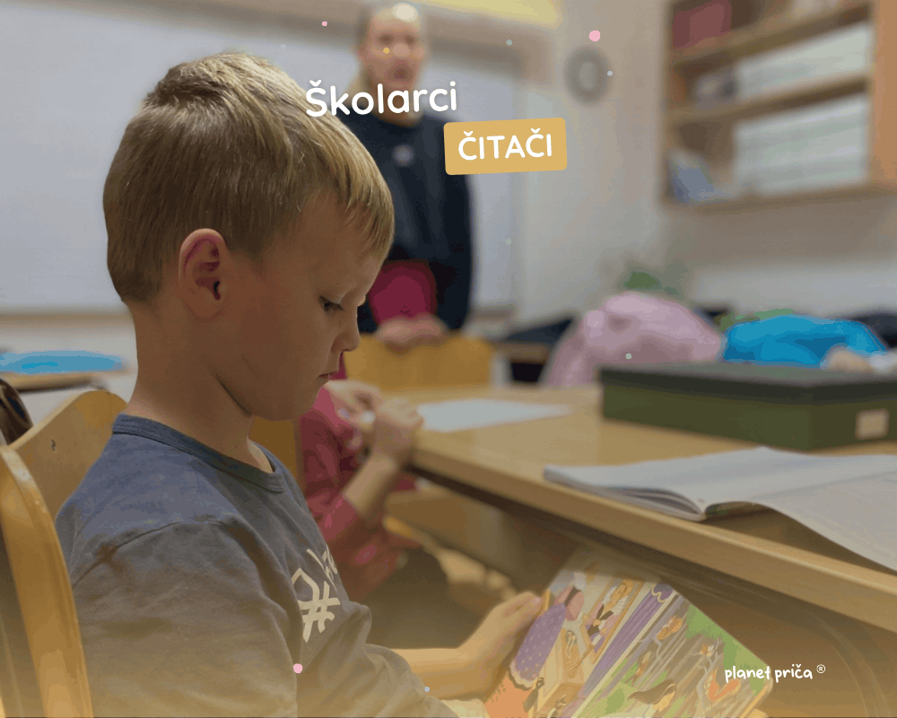 planet priča program planet čitanja, ČITAČI, prvi razred osnovne škole